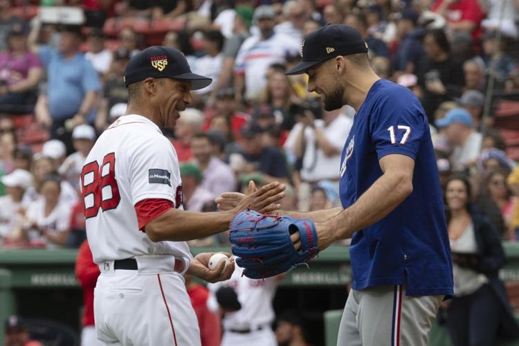 Rangers Red Sox Baseball