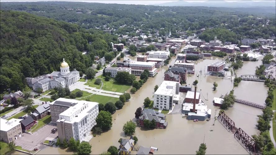 APTOPIX Northeast Flooding Vermont